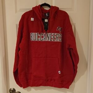 NFL Red Apparel with Logo Patch